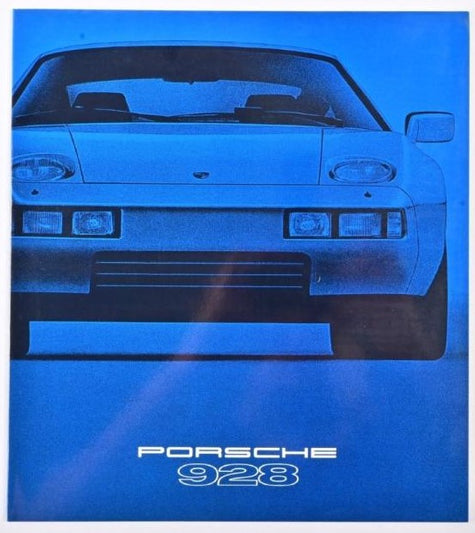OEM 1979 Porsche 928 Technical Specifications Sales Brochure