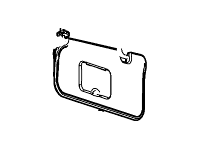 Visor Assy - Sun