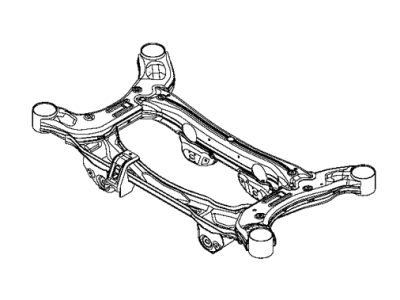 New 2015 Fits Chrysler Renegade Xmember-Rear Suspension - Part # 68272927AA