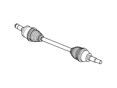 Shaft Assy - Rear Axle