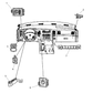 New 2011-2012 Fits Chrysler 3500, 4500, 5500 Switch-Instrument Panel - Part # 4602939AB