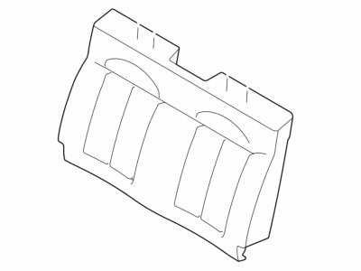Cover Assy - Rear Seat Back
