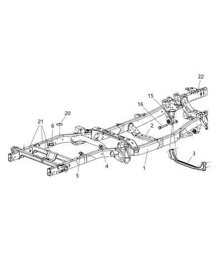 Crossmember Transmission
