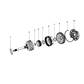 New 2007-2012 Fits Chrysler 3500, 4500, 5500 Hub - Part # 68019785AA
