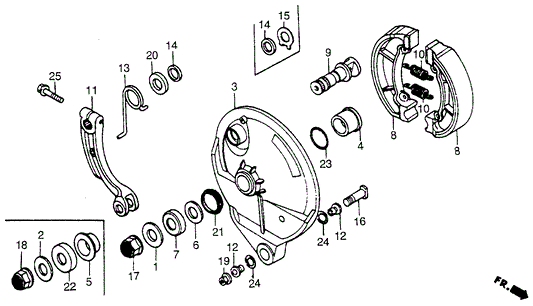 Shoe Kit, Brake