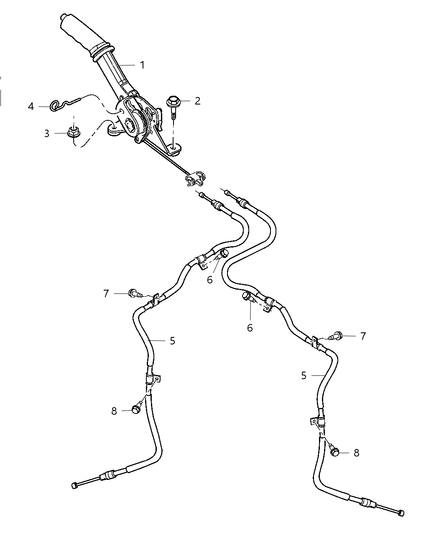 Lever Parking Brake