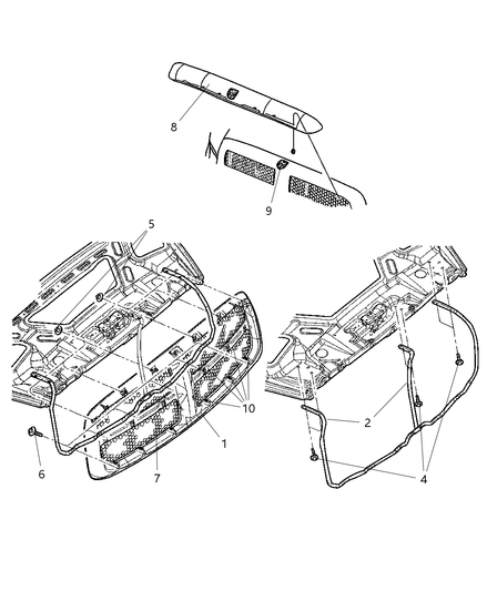 Grille Front Bumper