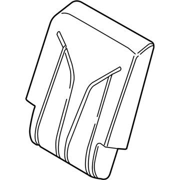 Cover Assy - Rear Seat Back