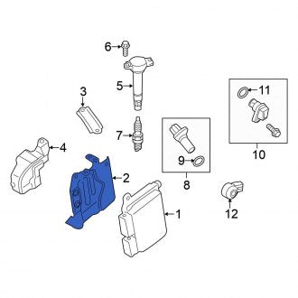 New OEM Genuine Mitsubishi, Engine Control Module Bracket (1862A045) - Part # 1862A045