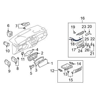 New OEM Genuine Mitsubishi, HVAC Blower Control Cable - Part # MR513273