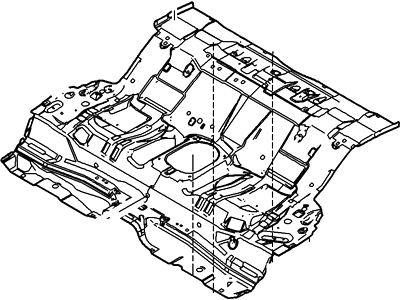 Pan Assy - Floor - Centre