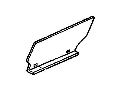 Panel, Rear Seat Back