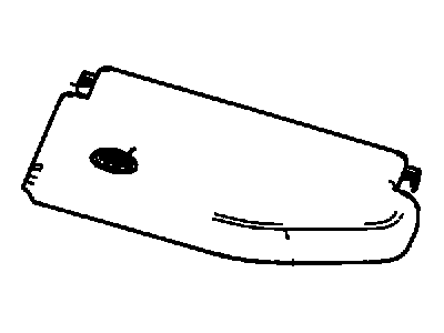 New 2009-2012 Fits Chrysler 1500 Lid-Storage Bin - Part # 1NN52GTVAB