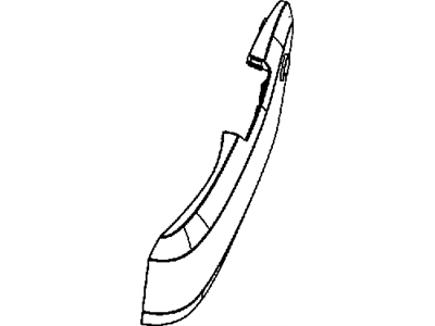 New 2007-2008 Fits Chrysler Sebring Shield-Seat Cushion - Part # 1HL891DBAA