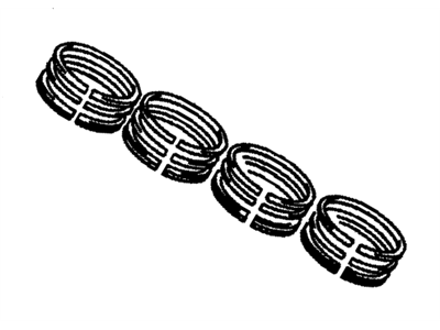 Ring Kit, Engine Piston