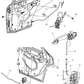 Knob And Link Door Latch