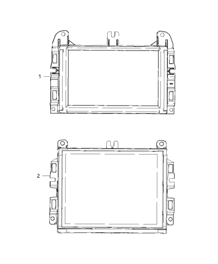 Radio Multi Media 7 Inch Screen