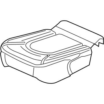 New 2017-2021 Fits Chrysler Pacifica, Voyager Cover-Rear Quad Seat Cushion - Part # 6EC76LA8AC