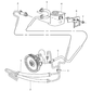 Reservoir Power Steering Pump Includes Cap