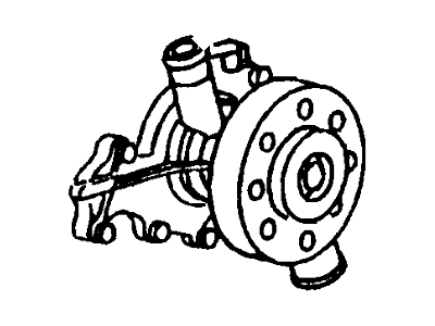 Pump Asy. (Water) - W/O Pulley