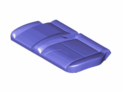 Cover Assy - Rear Seat Cushion