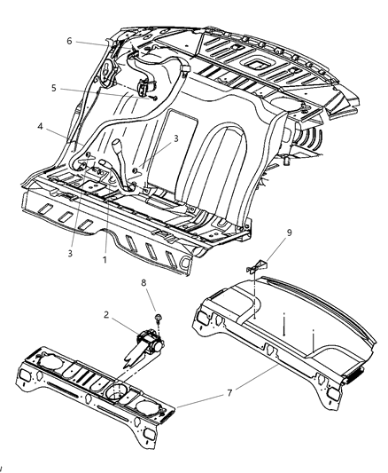 Seat Belt Rear Inner