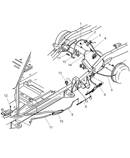 Cable Parking Brake
