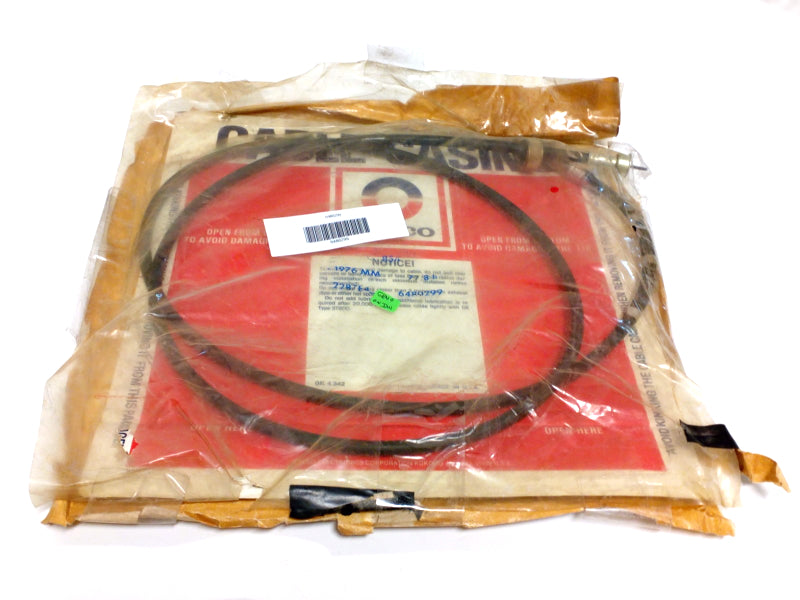 New OEM 1973-1975 Chevrolet Monte Carlo Speedometer Cable, Part # 6408299