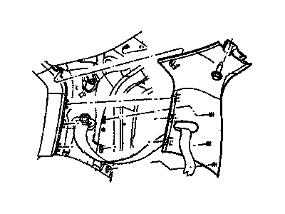 Molding D Pillar