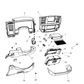Bezel Instrument Panel Center