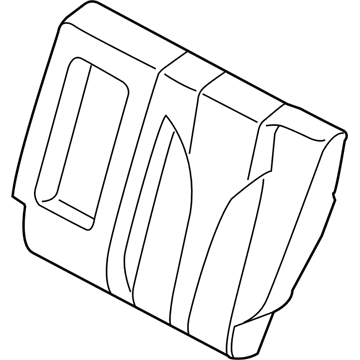 Cover Assy - Rear Seat Back