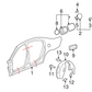 Passenger Side Rear Wheelhouse Liner