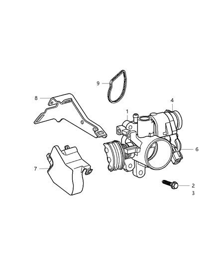 Gasket Throttle Body