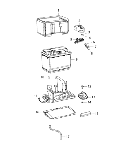 Tray Battery