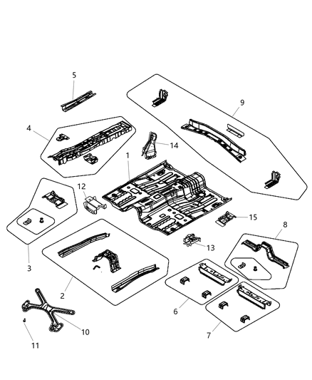 Reinforcement Floor Pan