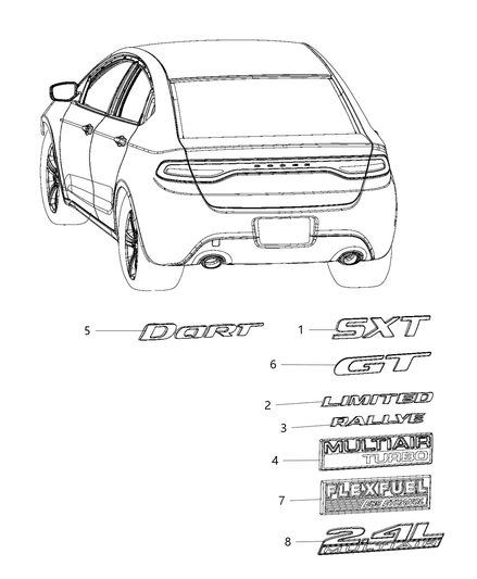 Nameplate 2.4L Multiair