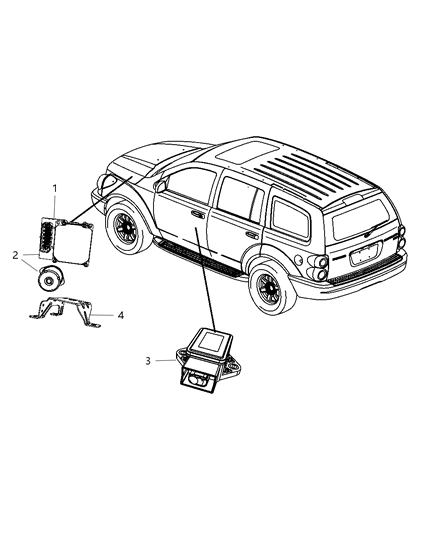 Bracket Hydraulic Control Unit