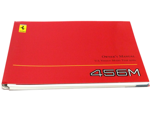 New OEM Ferrari 456MGTA 1st Edition Owners Manual Handbook - Cat. 1498/99