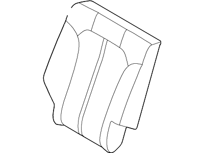 Cover Assy - Rear Seat Back
