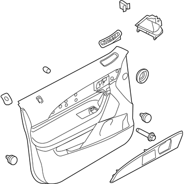 Panel Assy - Door Trim
