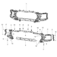 New 2013-2014 Fits Chrysler 3500, 4500, 5500 Panel-Radiator Closure - Part # 68224855AA