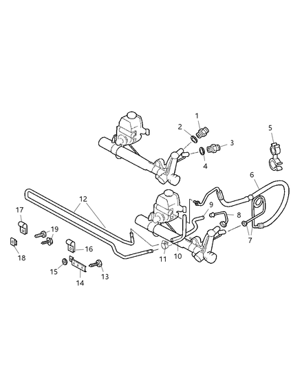 Hose Power Steering Pressure
