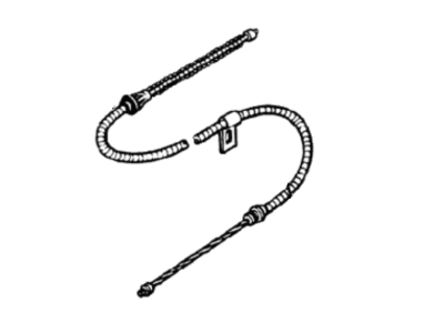 New 1984-1986 Fits Chrysler Wrangler Cable Park Br - Part # J3239949