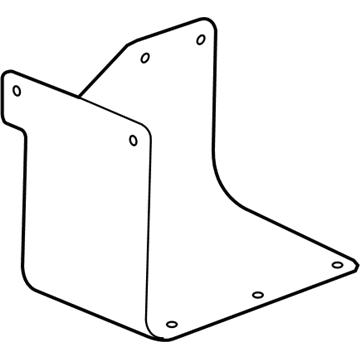 Shield, Air Suspension Compressor Mounting