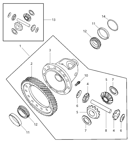 Gear Differential Ring