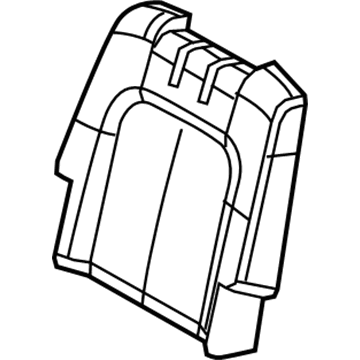 Cover Assy - Rear Seat Back
