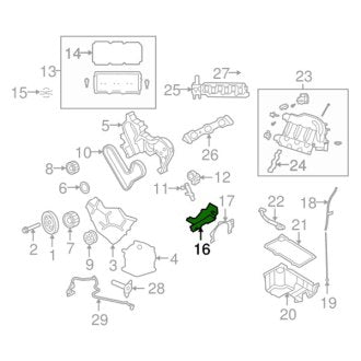 New OEM Engine Oil Pump Fits, 2007-2010 Chrysler 300 - Part # 68194155AB