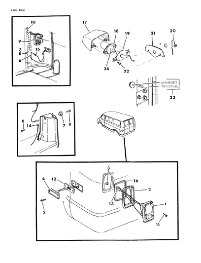 Lens, W/Gasket And Shield, Right