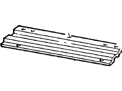 Hinge (Console Panel Glove Compartment Door)