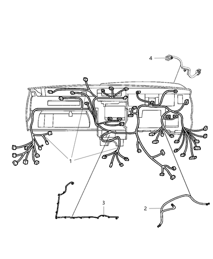 Wiring Instrument Panel
